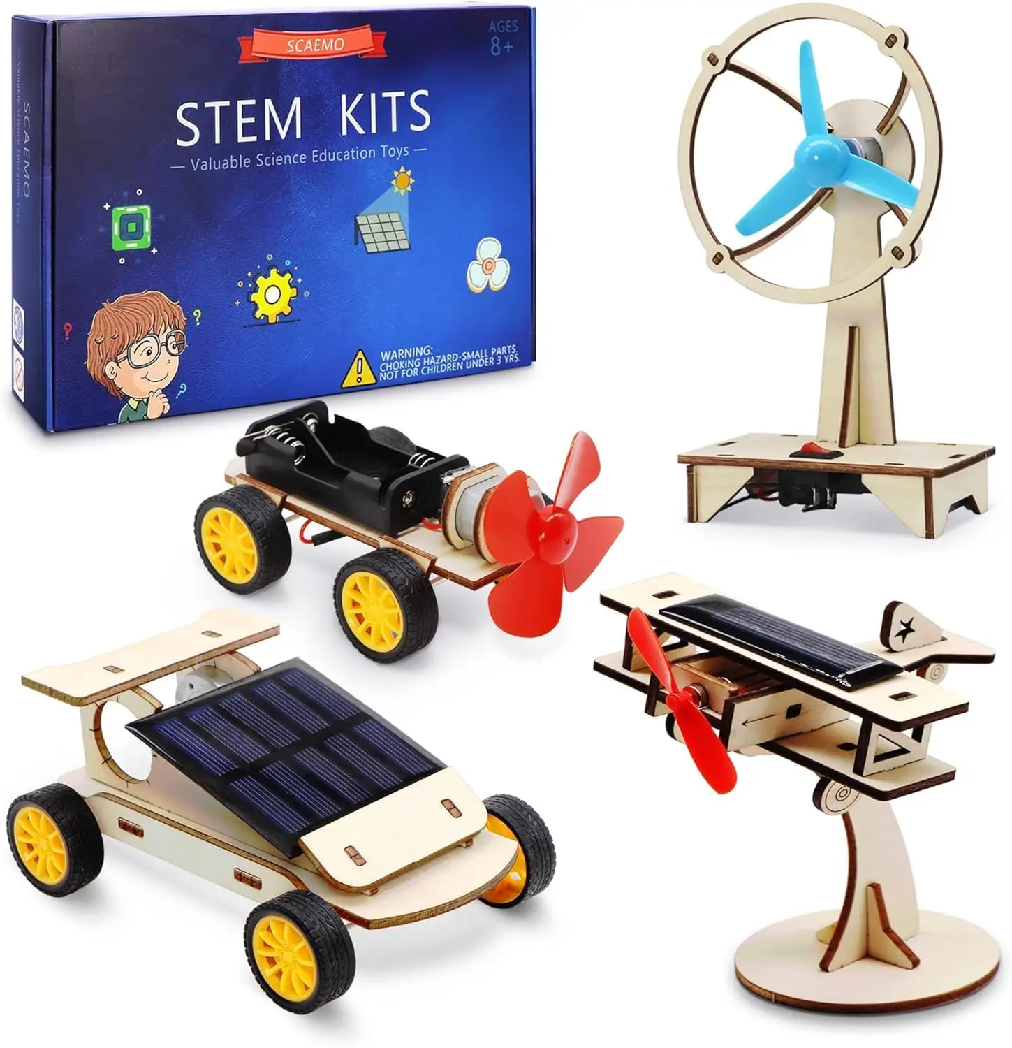 STEM Solar Car Building Kits for Boys Age 8-12, Science Projects for Kids 8-14
STEM Solar Car Building Kits for Boys Age 8-12, Science Projects for Kids 8-14