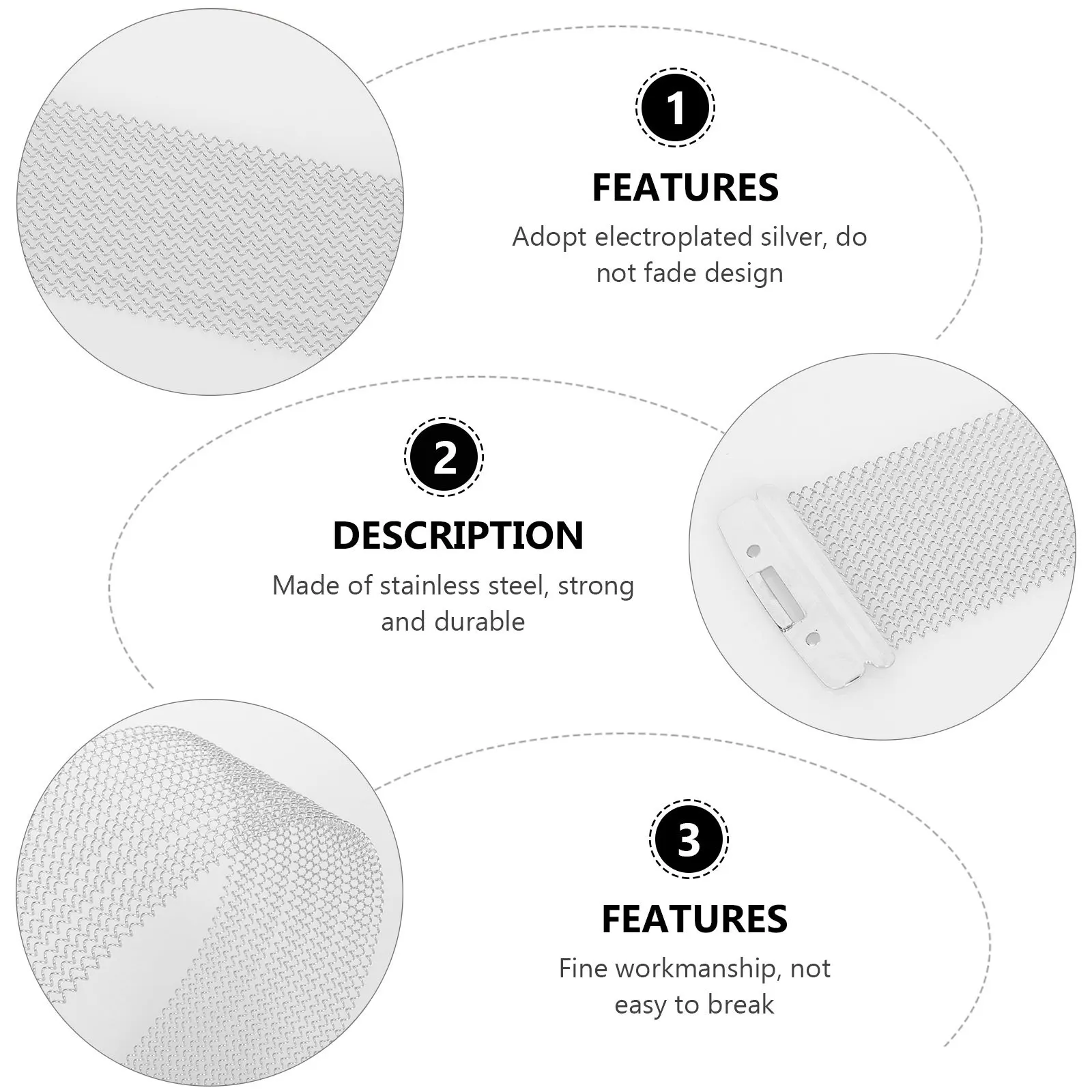 Professional 14-Inch Stainless Steel Snare Wire Durable Sturdy Drum Accessory Silver Tone Improvement Stainless Steel Snare Wire
Professional 14-Inch Stainless Steel Snare Wire Durable Sturdy Drum Accessory Silver Tone Improvement Stainless Steel Snare Wire