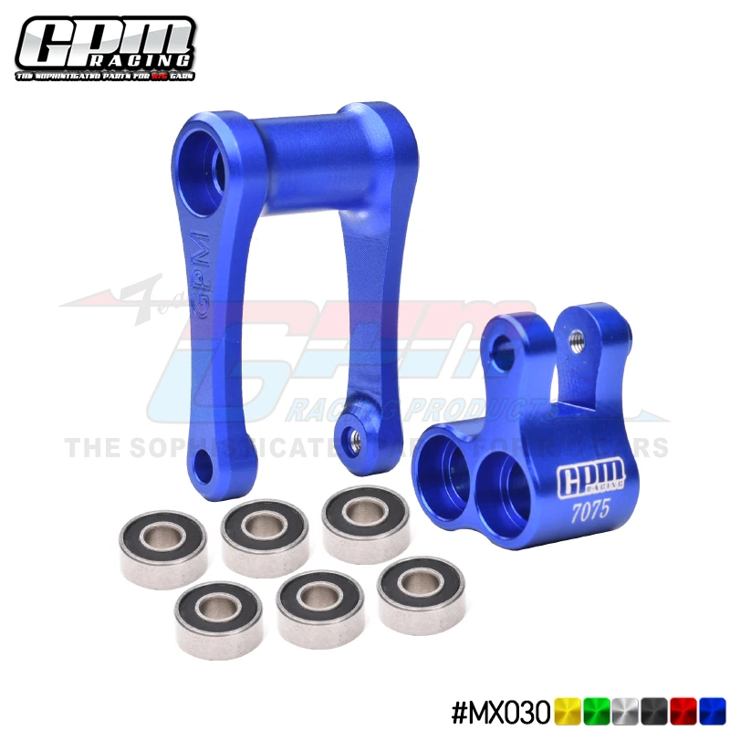 GPM Aluminum 7075 Aluminum Knuckle & Pull Rod For LOSI 1/4 Promoto-MX Motorcycle
GPM Aluminum 7075 Aluminum Knuckle & Pull Rod For LOSI 1/4 Promoto-MX Motorcycle