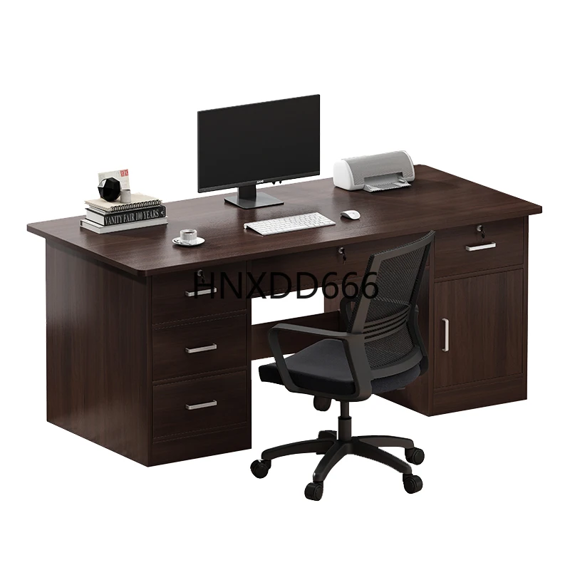Desktop Home Computer Desk Office Desk and Chair Set of Simple Modern Staff Single Office Table with Drawers
Desktop Home Computer Desk Office Desk and Chair Set of Simple Modern Staff Single Office Table with Drawers