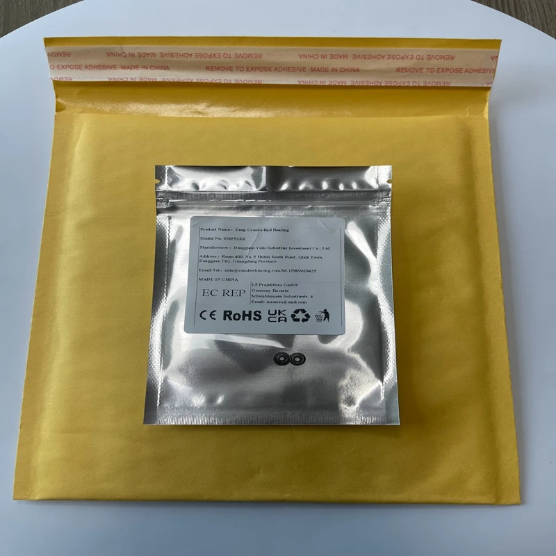 10PCS SMF52ZZ 2x5x2.5 mm Flange Bearing Double Shielded Stainless Steel Flanged SMF52 Z ZZ Ball Bearings SMF52Z SMF52-2Z MF52
10PCS SMF52ZZ 2x5x2.5 mm Flange Bearing Double Shielded Stainless Steel Flanged SMF52 Z ZZ Ball Bearings SMF52Z SMF52-2Z MF52