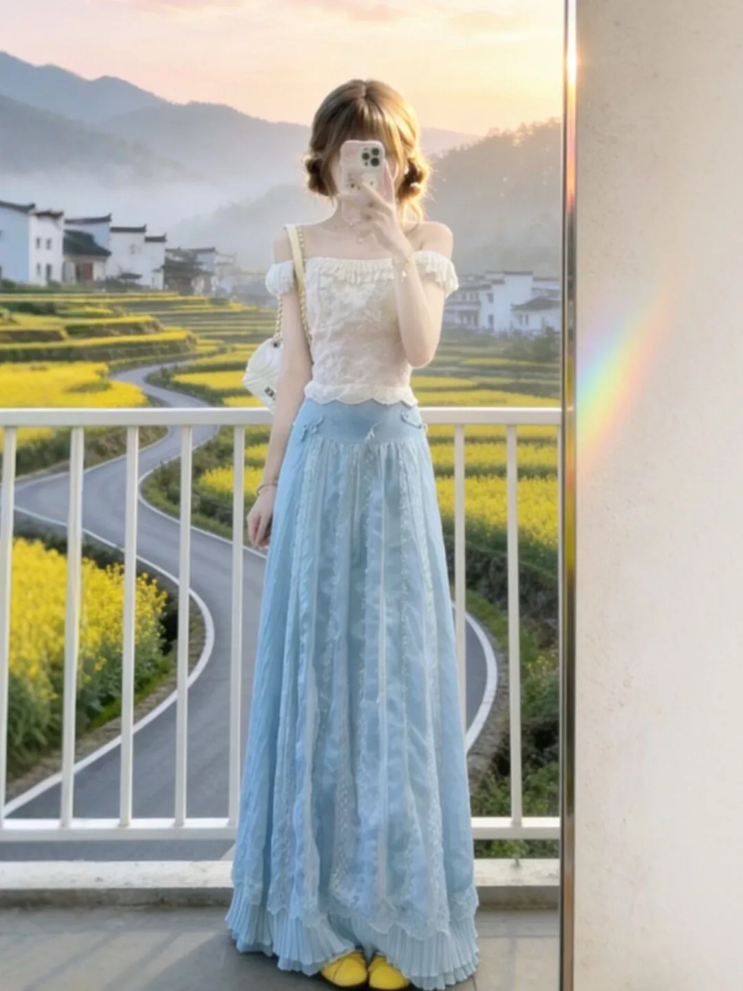 Gentle Wind Unique One-Shoulder Top Half-Skirt Two-Piece Set Anti-Aging Summer Outfit Comfortable Short Sleeve Cotton Blend
Gentle Wind Unique One-Shoulder Top Half-Skirt Two-Piece Set Anti-Aging Summer Outfit Comfortable Short Sleeve Cotton Blend