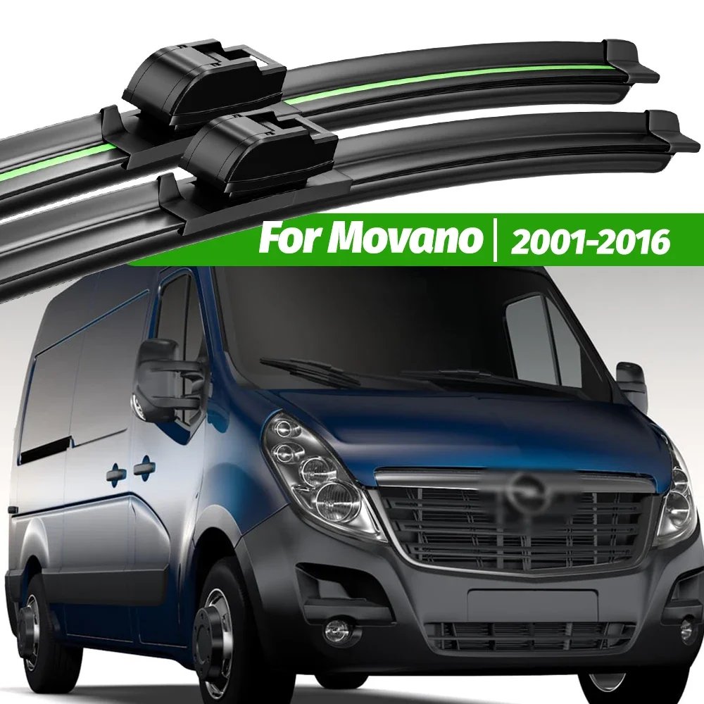For Opel Movano 2001-2016 2pcs Front Windshield Wiper Blades 2002 2008 2010 2012 2013 2014 2015 Windscreen Window Accessories
For Opel Movano 2001-2016 2pcs Front Windshield Wiper Blades 2002 2008 2010 2012 2013 2014 2015 Windscreen Window Accessories