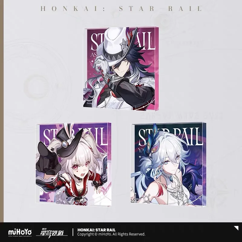 Pre Sale miHoYo Official Genuine Honkai Star Rail Invitation Stars Series Acrylic Ornaments Aventurine YAOGUANG Sparxie Cosplay
Pre Sale miHoYo Official Genuine Honkai Star Rail Invitation Stars Series Acrylic Ornaments Aventurine YAOGUANG Sparxie Cosplay