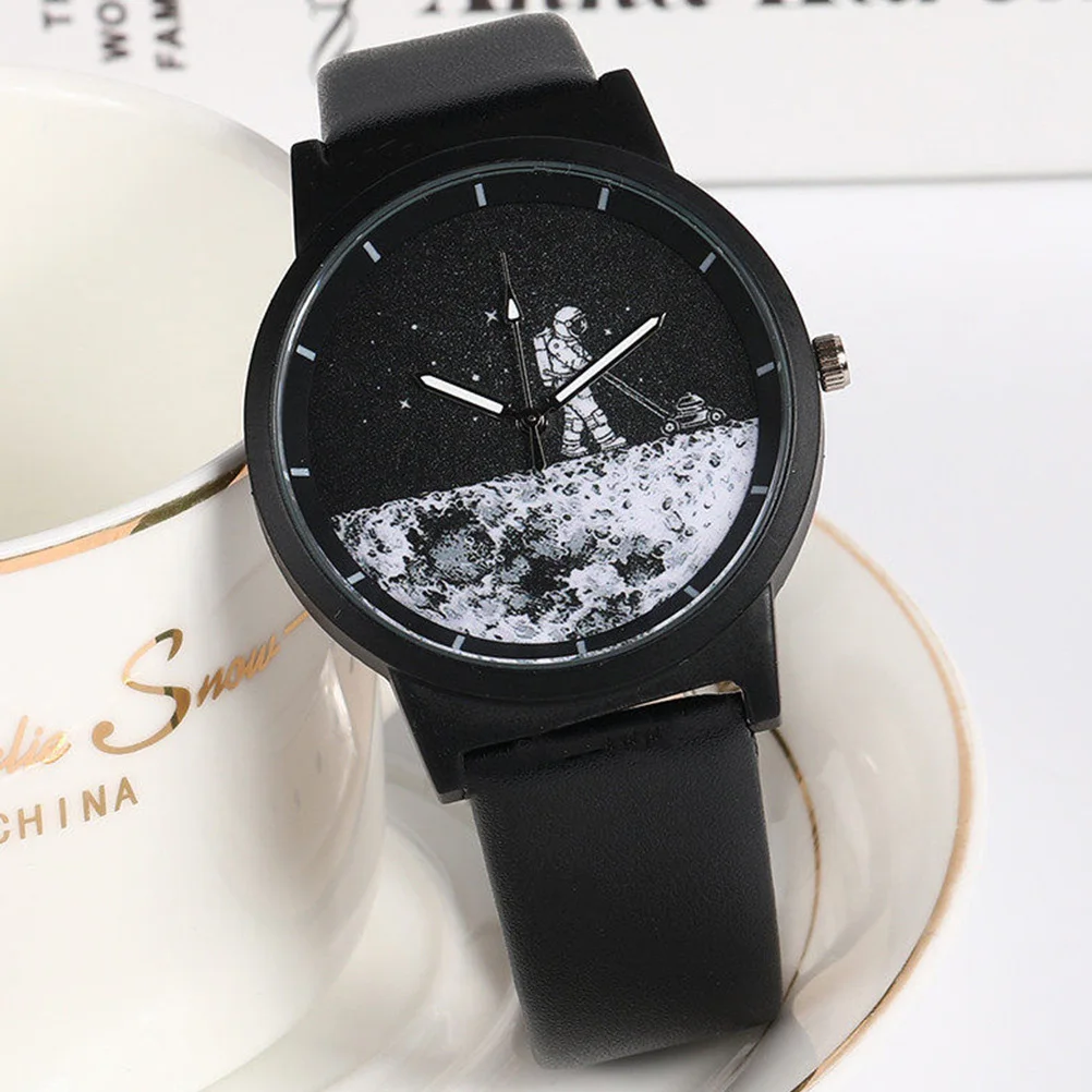 Stylish Band Alloy Constructed Astronaut Watch Movement Design Wristwatch For Women Men Holiday
Stylish Band Alloy Constructed Astronaut Watch Movement Design Wristwatch For Women Men Holiday