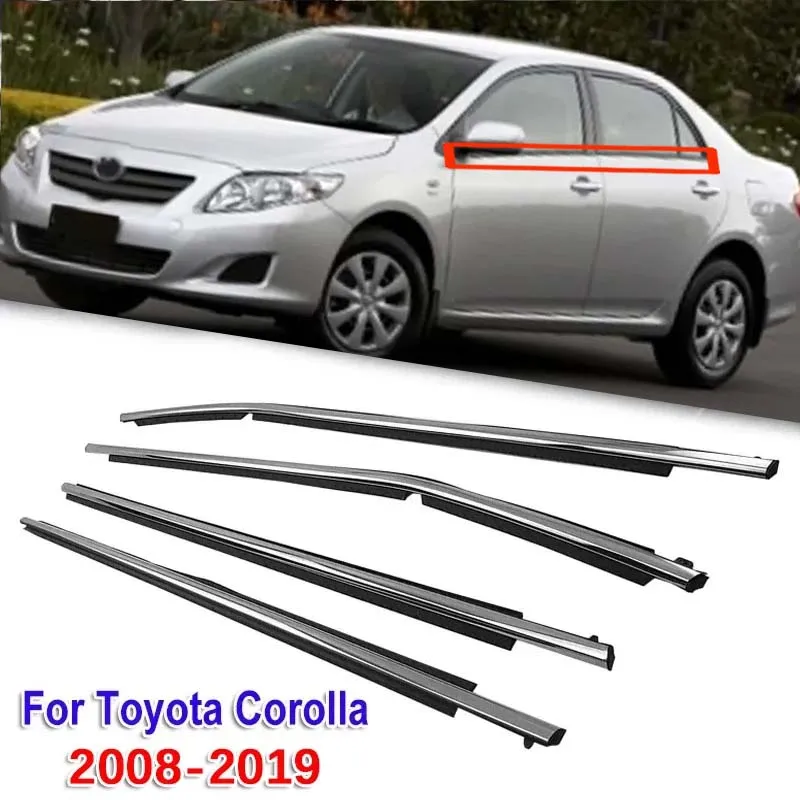 4pcs Car Window Glass Sealed Strip Side Window Wheatherstrip for Toyota Corolla 2008-2019
4pcs Car Window Glass Sealed Strip Side Window Wheatherstrip for Toyota Corolla 2008-2019