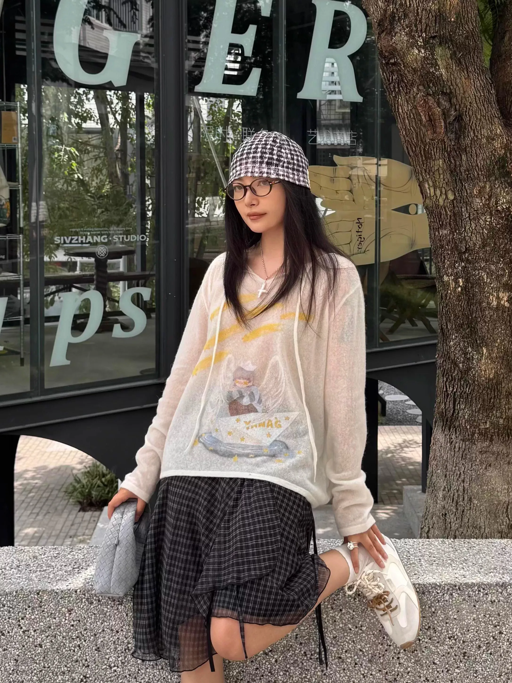 East Today Hot Korean Sle Long Sve T-irt Women's Cartoon Print Angel Paper Boat Tie Dye Sun Protection Cover up Top
East Today Hot Korean Sle Long Sve T-irt Women's Cartoon Print Angel Paper Boat Tie Dye Sun Protection Cover up Top