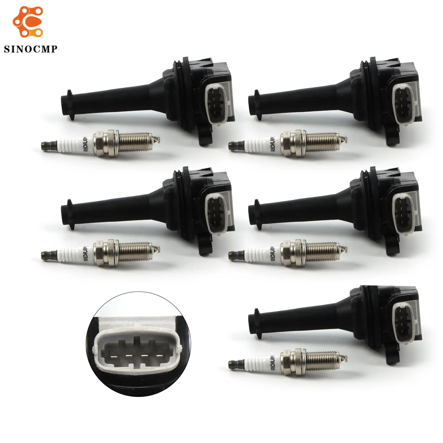 5Pcs Ignition Coils+5Pcs Iridium Spark Plugs UF517 86778370 NGK6619 6619 For Volvo C70 S40 S60 V50 Ignition System Accessories
5Pcs Ignition Coils+5Pcs Iridium Spark Plugs UF517 86778370 NGK6619 6619 For Volvo C70 S40 S60 V50 Ignition System Accessories