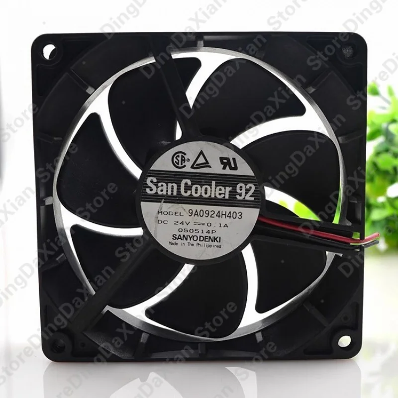 g For Sanyo 9A0924H403 9025 DC24V 0.1A 9CM 2-Wire Inverter Cooling Fan
g For Sanyo 9A0924H403 9025 DC24V 0.1A 9CM 2-Wire Inverter Cooling Fan