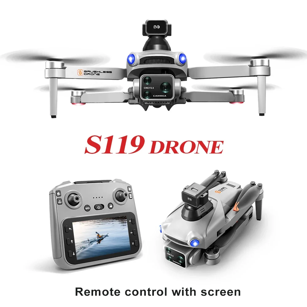ultra long endurance GPS drone optical flow obstacle avoidance high-definition wifi realtime image transmission mini drones S119
ultra long endurance GPS drone optical flow obstacle avoidance high-definition wifi realtime image transmission mini drones S119