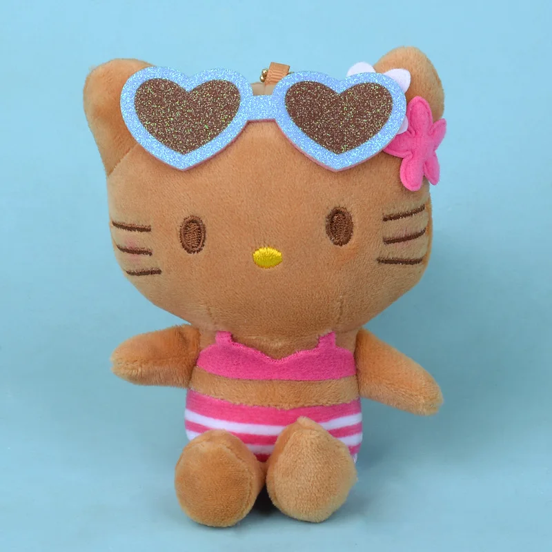 Kawaii Hello Kitty, гавайские черные кожаные очки, плюшевый рюкзак, кулон, аниме Sanrio, девчачье сердце, милый плюшевый брелок, подарок для девочек
Kawaii Hello Kitty, гавайские черные кожаные очки, плюшевый рюкзак, кулон, аниме Sanrio, девчачье сердце, милый плюшевый брелок, подарок для девочек