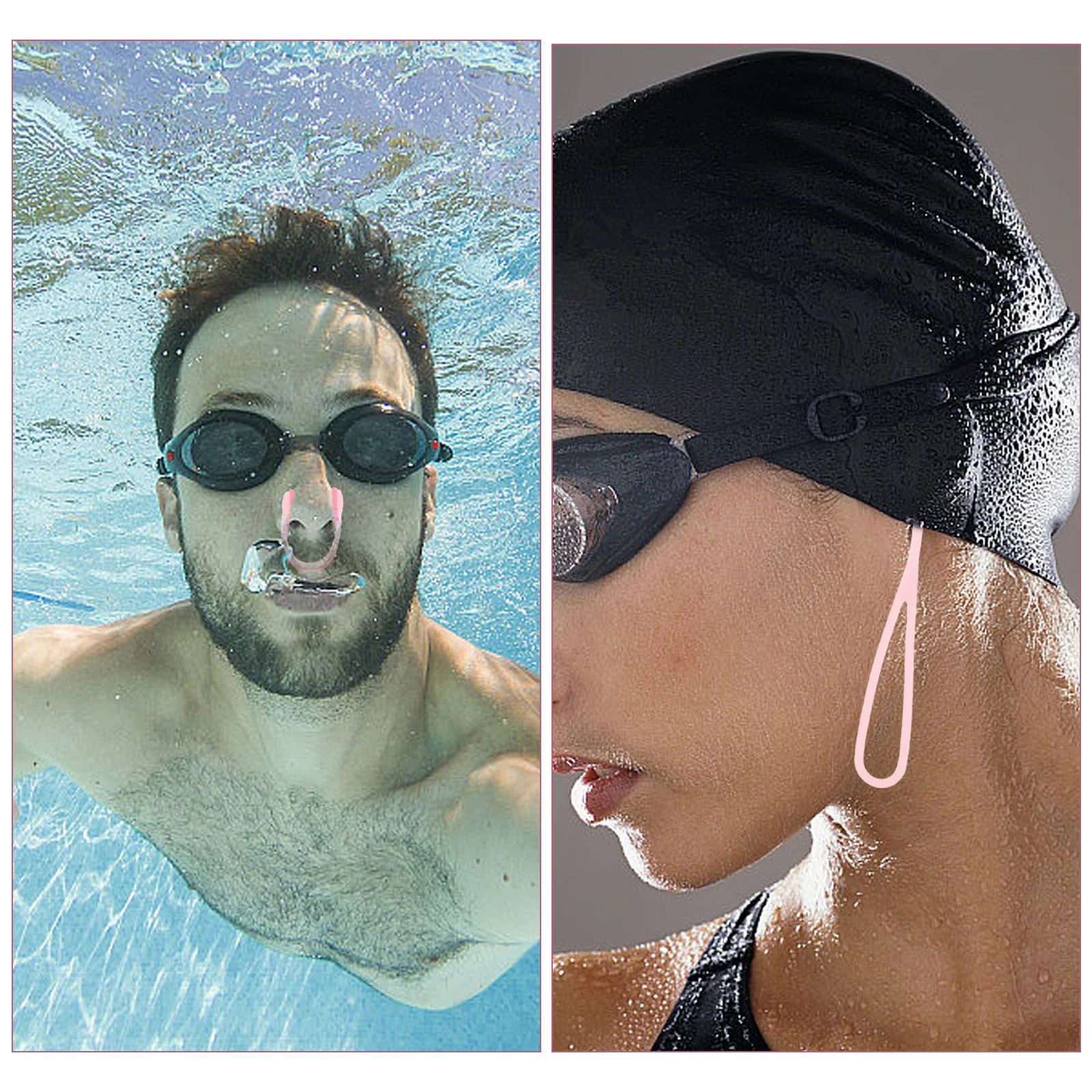 Nose Clip Earplug Set Plugs Small Swimming Non-slip Clips for Swimmers Plastic Women Women's
Nose Clip Earplug Set Plugs Small Swimming Non-slip Clips for Swimmers Plastic Women Women's