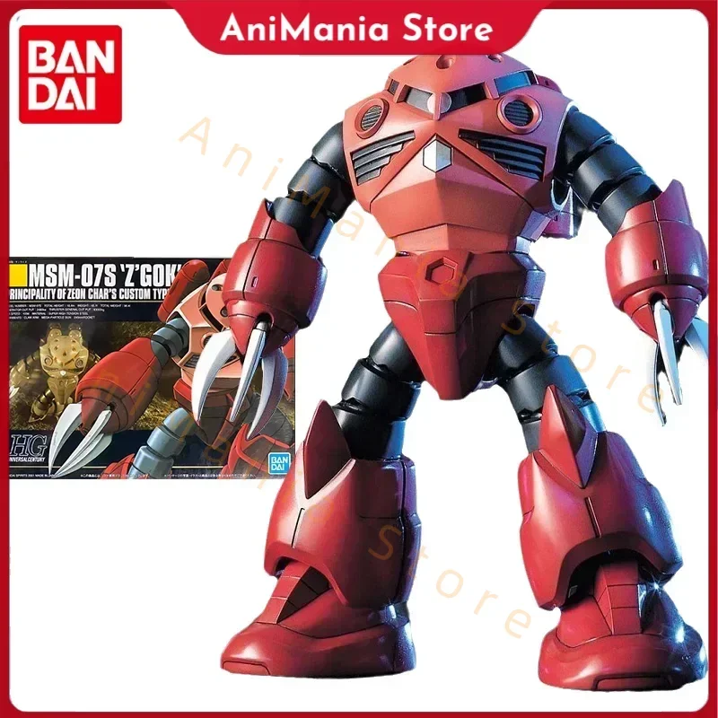 Bandai Original Gundam Model Kit Anime Figure HGUC 1/144 MSM-07S Z GOK Red Devil Crab Action Figures Toys Gifts for Children
Bandai Original Gundam Model Kit Anime Figure HGUC 1/144 MSM-07S Z GOK Red Devil Crab Action Figures Toys Gifts for Children