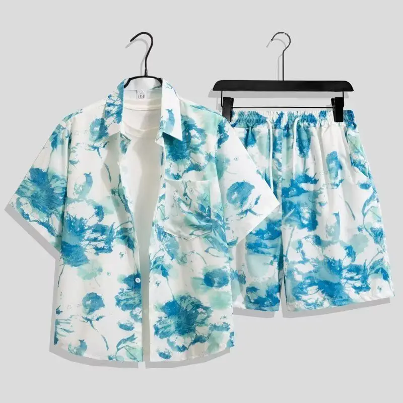Men's Summer Casual Two Piece Set Short Sleeve Shirt Shorts Breathable Travel Beachwear Couple Outfit
Men's Summer Casual Two Piece Set Short Sleeve Shirt Shorts Breathable Travel Beachwear Couple Outfit