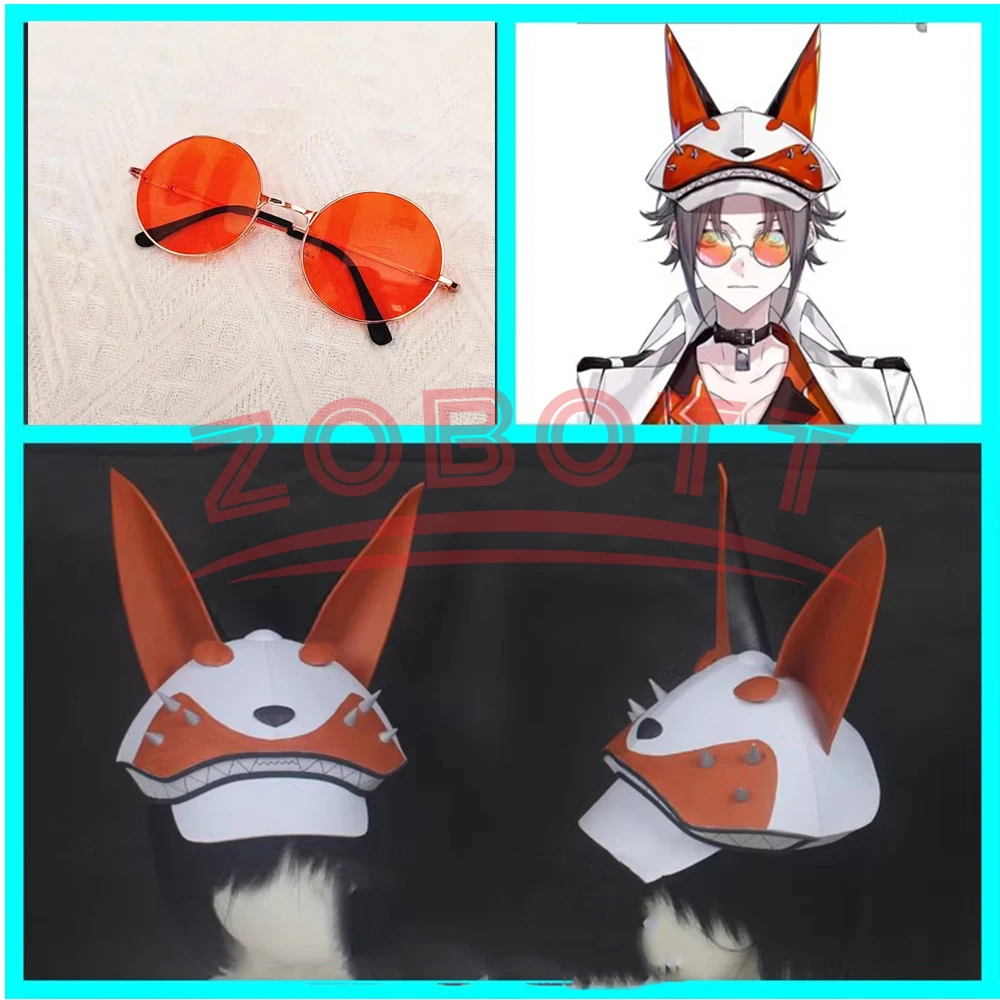 Virtual Streamer Rainbow Society Cosplay Glasses Wig Vtuber Mysta Rias Fox Hat Headdress Prop Halloween Clothing Accessories
Virtual Streamer Rainbow Society Cosplay Glasses Wig Vtuber Mysta Rias Fox Hat Headdress Prop Halloween Clothing Accessories