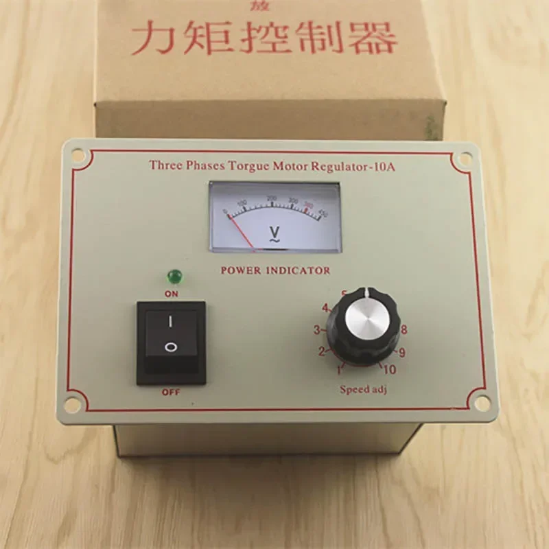 Torque Motor Controller 10A YTC-10A Torque Motor Controller Three-phase Torque Meter Speed Regulator 380V
Torque Motor Controller 10A YTC-10A Torque Motor Controller Three-phase Torque Meter Speed Regulator 380V