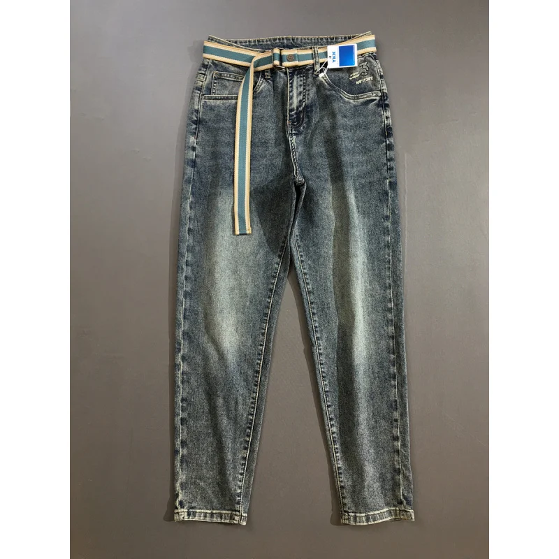 2025 spring/summer new denim style men's simple and versatile lightweight and high-end printed slim fit pants with small feet
2025 spring/summer new denim style men's simple and versatile lightweight and high-end printed slim fit pants with small feet
