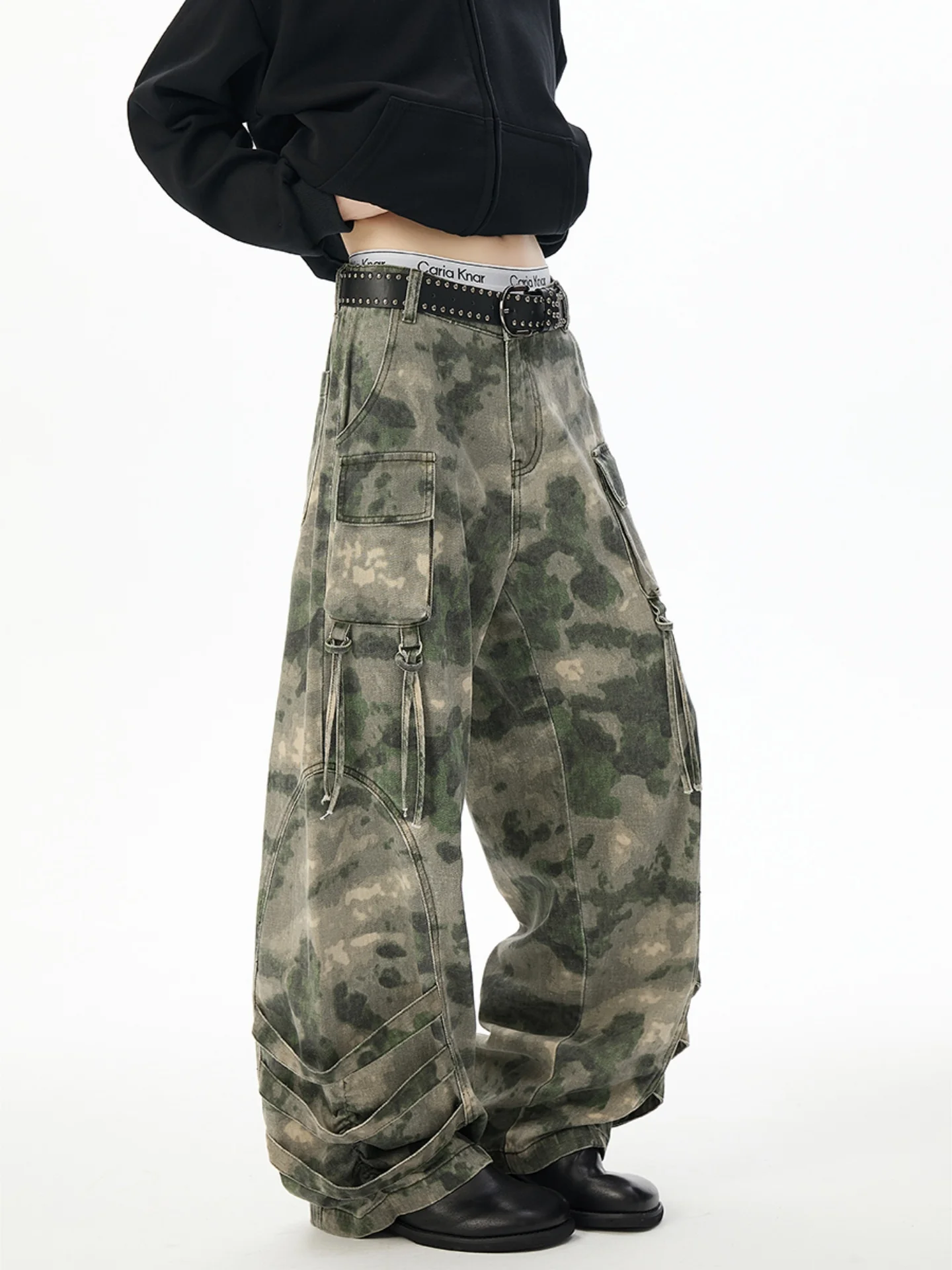 Camouflage Workwear Pants Men's Loose High Street Cleanfit Trousers Autumn Wide Leg Pants Knife Long Pants
Camouflage Workwear Pants Men's Loose High Street Cleanfit Trousers Autumn Wide Leg Pants Knife Long Pants