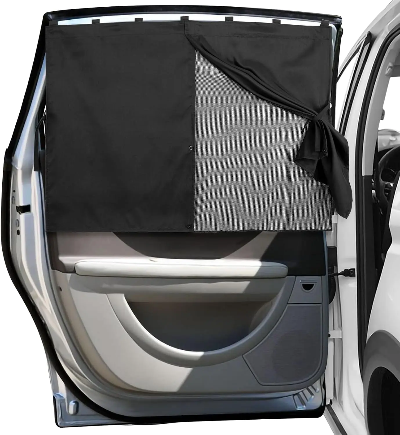 Car Window Shades, Double Layers Magnetic Car Sun Shade for Baby, Blackout/See Through Back Side Window Covers, Car Curtains for
Car Window Shades, Double Layers Magnetic Car Sun Shade for Baby, Blackout/See Through Back Side Window Covers, Car Curtains for