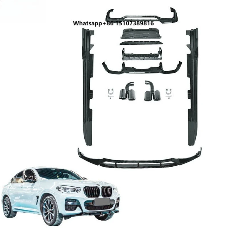Manufacturing's Black Knight for X4 G02 18-24 Car Accessories Kit Front Rear Bumper Grille Full Body New Condition Clips
Manufacturing's Black Knight for X4 G02 18-24 Car Accessories Kit Front Rear Bumper Grille Full Body New Condition Clips