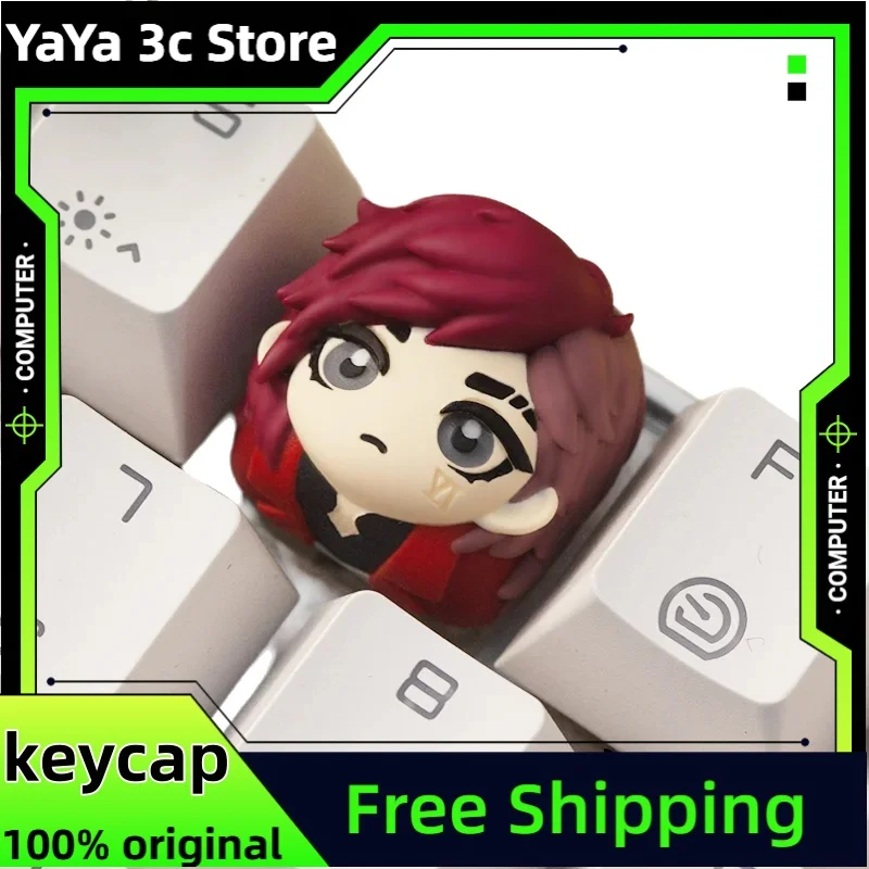 Lol Anime Keycaps Mechanical Keyboard Cherry R4 Profile Resin Cute Cartoon Jinx Keycaps Gaming Collect Accessories Gift
Lol Anime Keycaps Mechanical Keyboard Cherry R4 Profile Resin Cute Cartoon Jinx Keycaps Gaming Collect Accessories Gift