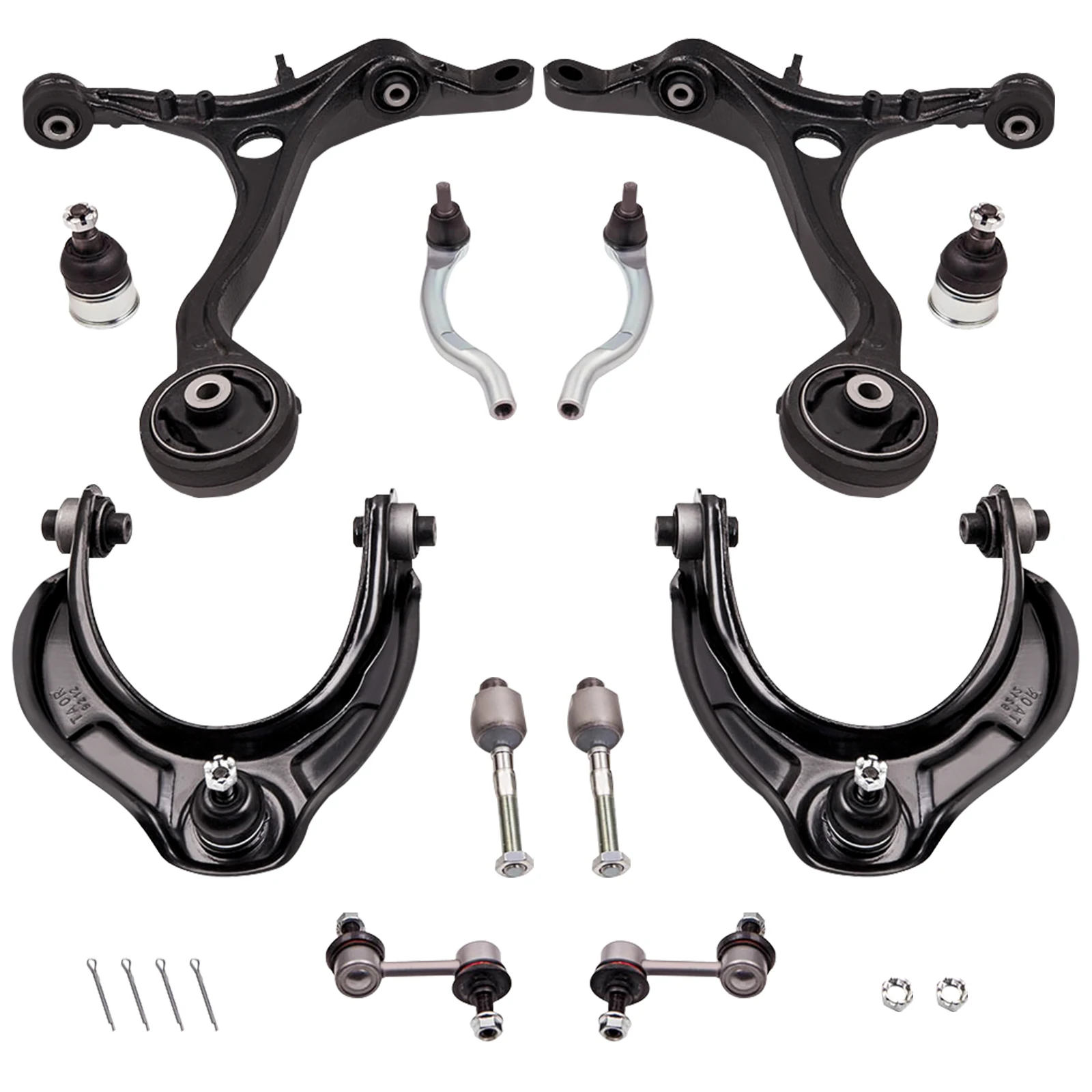 Suspension Front Upper Lower Control Arms For 2008-2012 Honda Accord 2.4L 3.5L
Suspension Front Upper Lower Control Arms For 2008-2012 Honda Accord 2.4L 3.5L