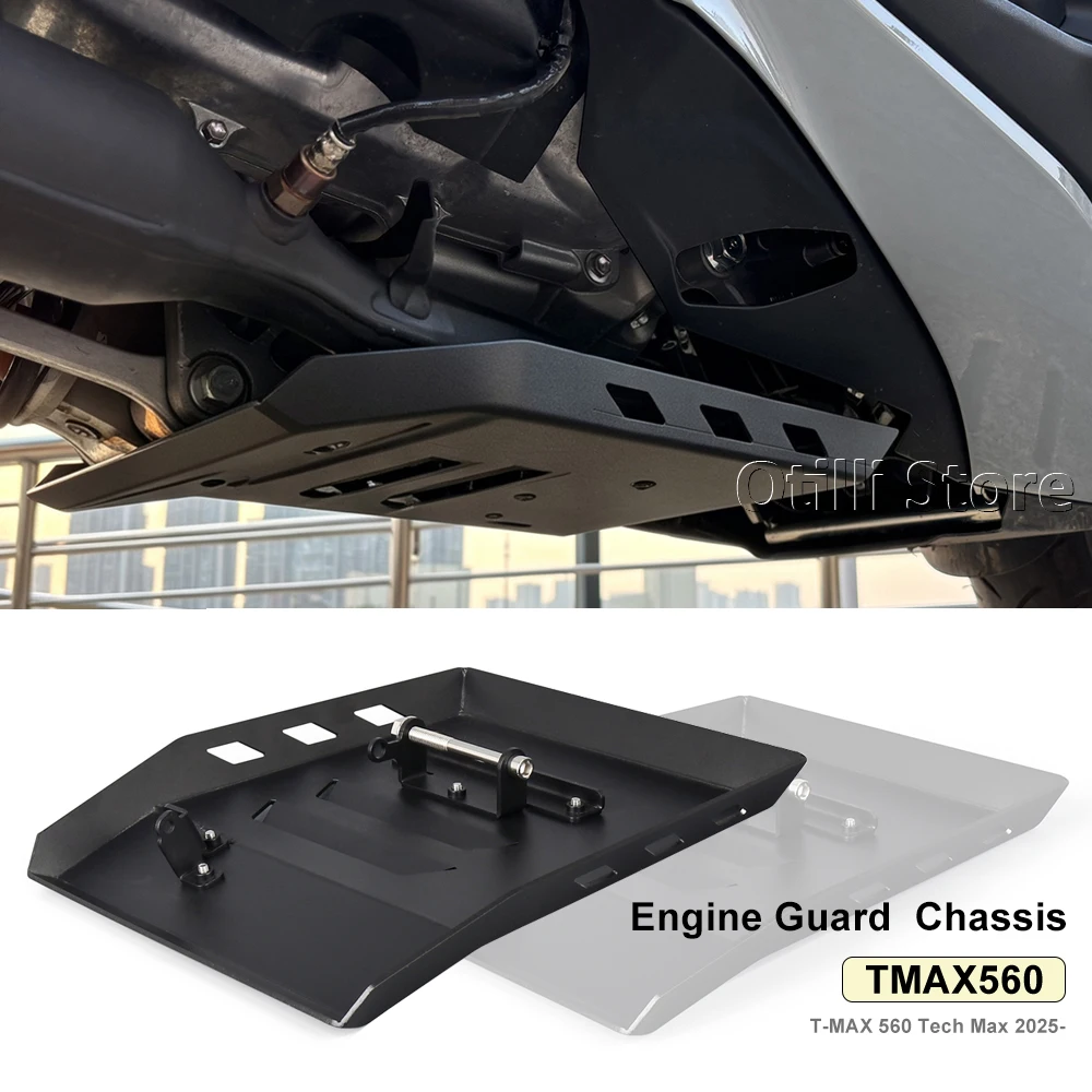 Lower Engine Guard Bottom Chassis Protection Cover Belly Pan Skid Plate Fit For Yamaha TMAX560 T-MAX 560 Tech Max 2025+
Lower Engine Guard Bottom Chassis Protection Cover Belly Pan Skid Plate Fit For Yamaha TMAX560 T-MAX 560 Tech Max 2025+