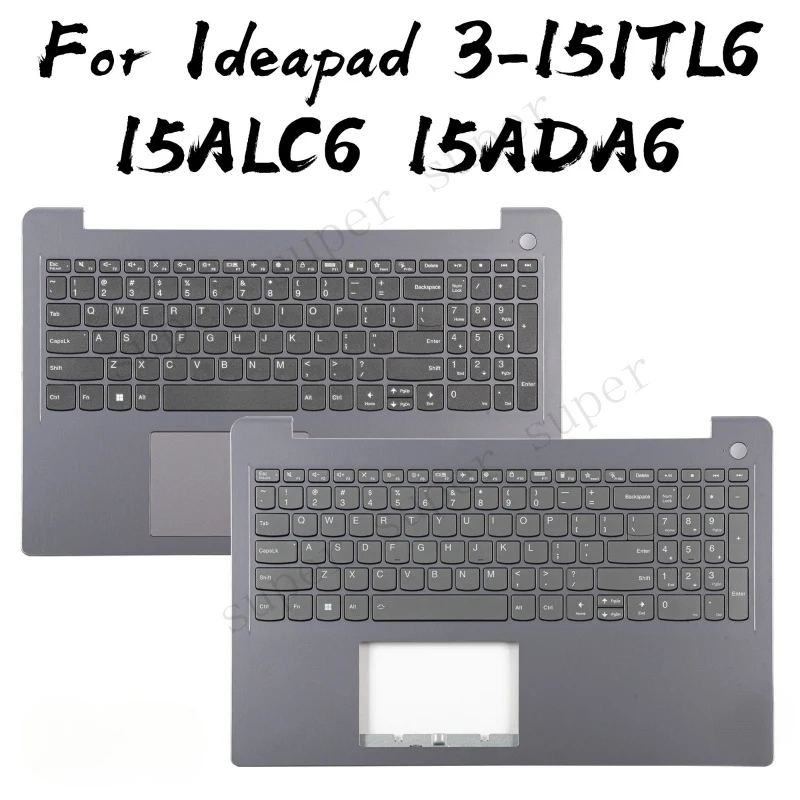 S+ Palm Rest With Keyboard For Lenovo Ideapad 15S 3 15ALC6 15ITL6 15ADA6 2021 Gray
S+ Palm Rest With Keyboard For Lenovo Ideapad 15S 3 15ALC6 15ITL6 15ADA6 2021 Gray
