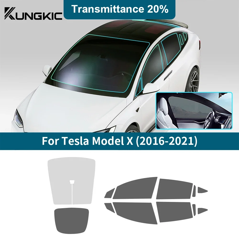 Solar UV Protector Summer Tint Privacy Film for Tesla Model X 2016 2017 2018 2018 2019 2020 2021 Front Rear Side Window Sticker
Solar UV Protector Summer Tint Privacy Film for Tesla Model X 2016 2017 2018 2018 2019 2020 2021 Front Rear Side Window Sticker