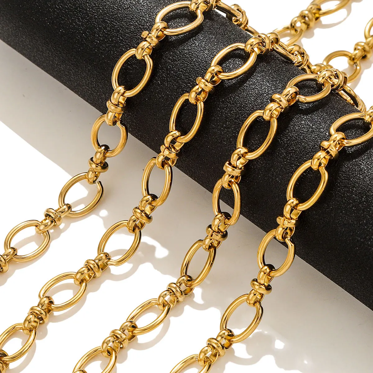 1Meter Stainless Steel Big Heavy Oval Chain Link DIY Necklaces Bracelet Jewelry Making Findings Accessories
1Meter Stainless Steel Big Heavy Oval Chain Link DIY Necklaces Bracelet Jewelry Making Findings Accessories