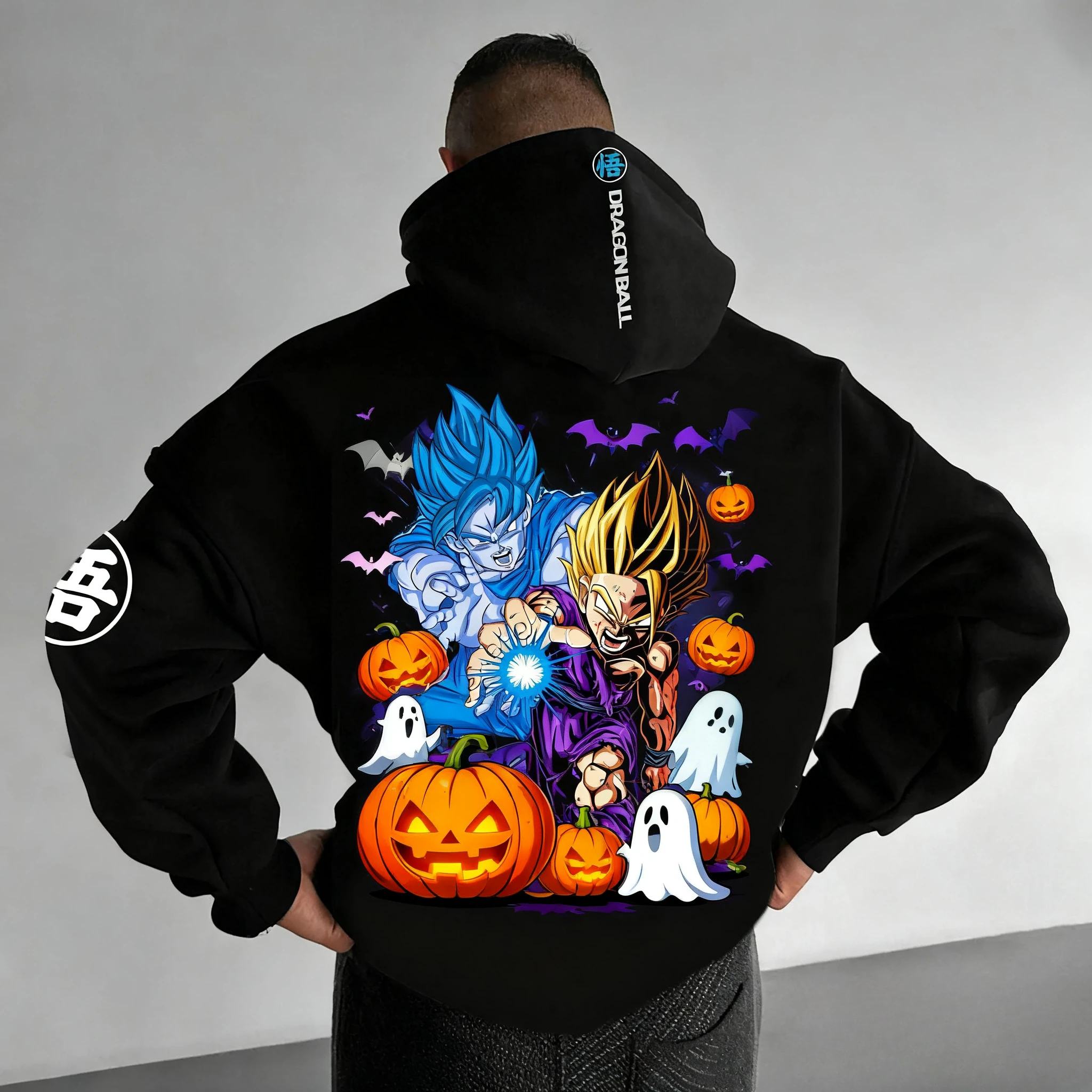 Жемчуг дракона на Хэллоуин, нарядное платье для родителей и детей, осенне-зимняя японская горячая кровь, классическая толстовка с капюшоном в стиле аниме, популярная
Жемчуг дракона на Хэллоуин, нарядное платье для родителей и детей, осенне-зимняя японская горячая кровь, классическая толстовка с капюшоном в стиле аниме, популярная