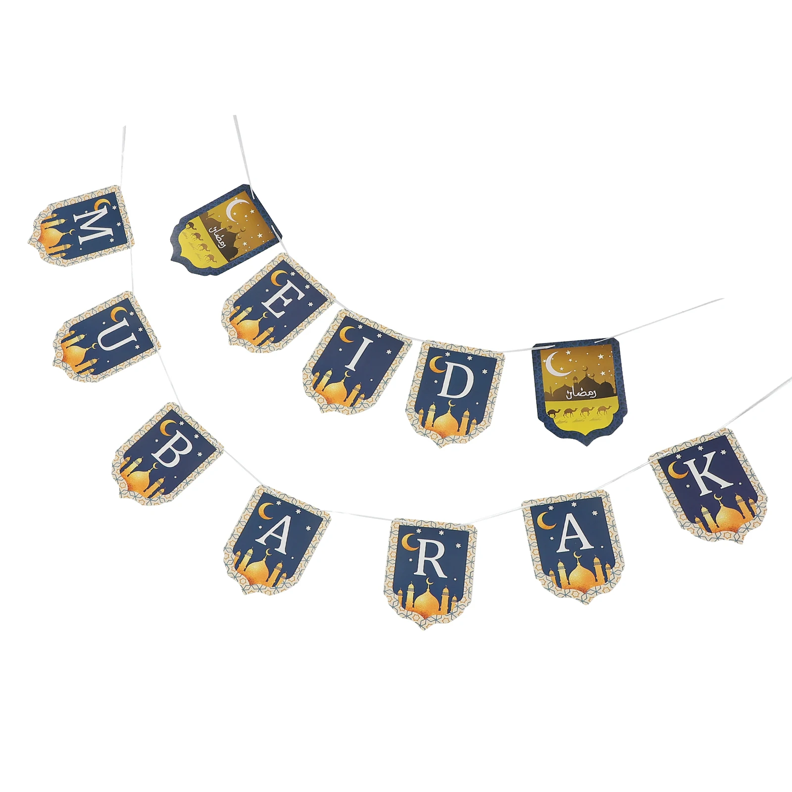 Ramadan Bunting Banner Party Decorations Eid Mubarak Muslim Supplies Outdoor Indoor Wall Hanging Photo Props
Ramadan Bunting Banner Party Decorations Eid Mubarak Muslim Supplies Outdoor Indoor Wall Hanging Photo Props