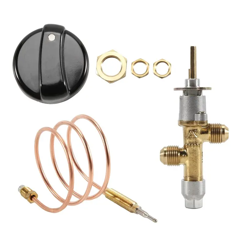 ABWZ-Low Pressure Gas LPG Fireplace Failure Safety Control Valve Kit Gas Heater Thermocouple Replacement 5/8-18UNF
ABWZ-Low Pressure Gas LPG Fireplace Failure Safety Control Valve Kit Gas Heater Thermocouple Replacement 5/8-18UNF