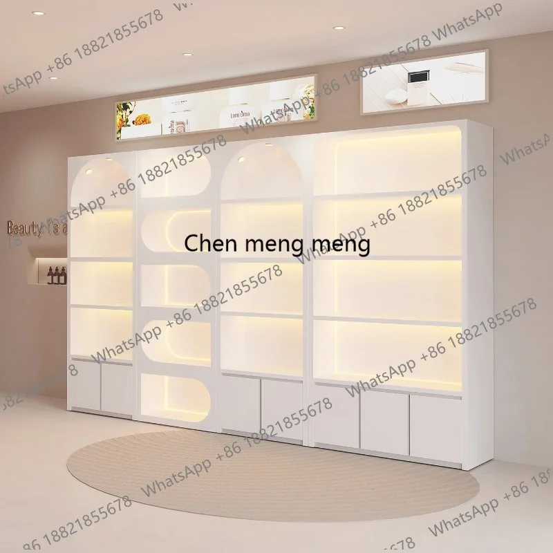 Beauty Salon Display Cabinet High-end Customized Cosmetic Cabinet Skin-care Product Makeup Display Shelf Office Furniture
Beauty Salon Display Cabinet High-end Customized Cosmetic Cabinet Skin-care Product Makeup Display Shelf Office Furniture