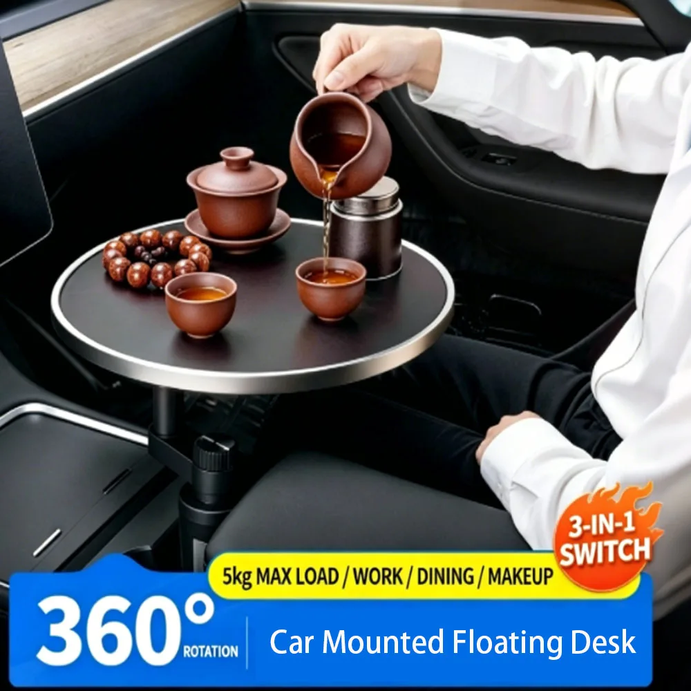 Car Floating Table Board Multifunctional Cup Holder Mount Tray for Front Rear Seat Dining Work 360° Rotation Adjustable
Car Floating Table Board Multifunctional Cup Holder Mount Tray for Front Rear Seat Dining Work 360° Rotation Adjustable