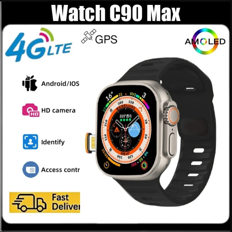 Смарт-часы C90 Max предлагает 4G5G Andorid90 800 Вт камера WIFI GPS Положение сердечного ритма Google Player Приложение Загрузка S10 Ultra Smart Watch
Смарт-часы C90 Max предлагает 4G5G Andorid90 800 Вт камера WIFI GPS Положение сердечного ритма Google Player Приложение Загрузка S10 Ultra Smart Watch