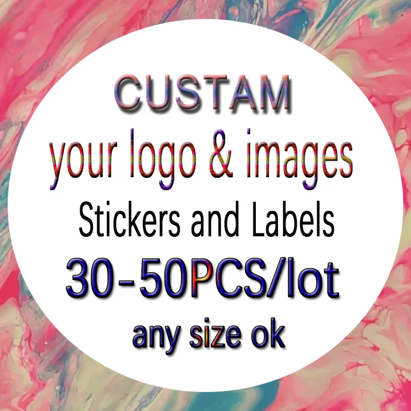30-50PCS customized stickers and company logo personalized stickers, design your own stickers, birthday and wedding stickers
30-50PCS customized stickers and company logo personalized stickers, design your own stickers, birthday and wedding stickers