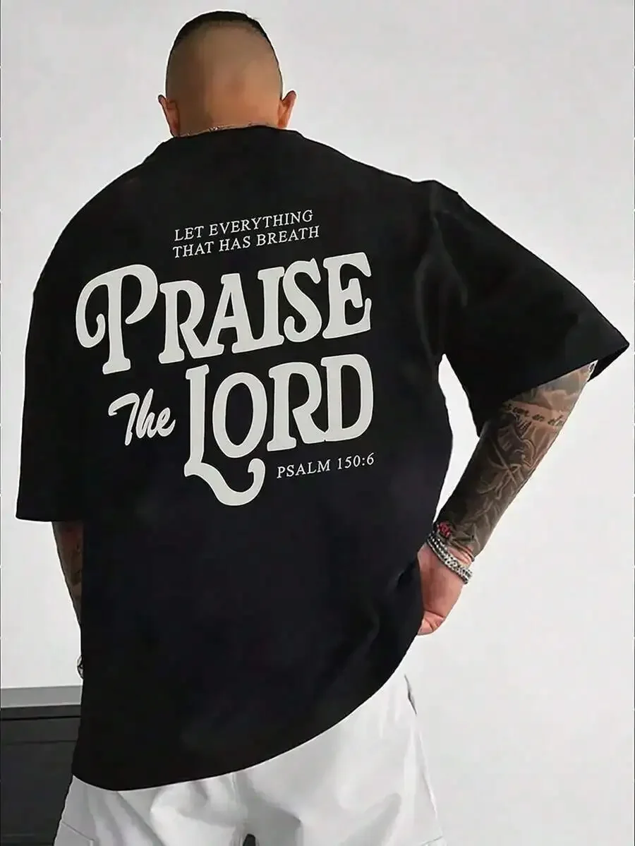Mens Minimalist Bible Psalm Printed Short Sleeve Tee
Mens Minimalist Bible Psalm Printed Short Sleeve Tee