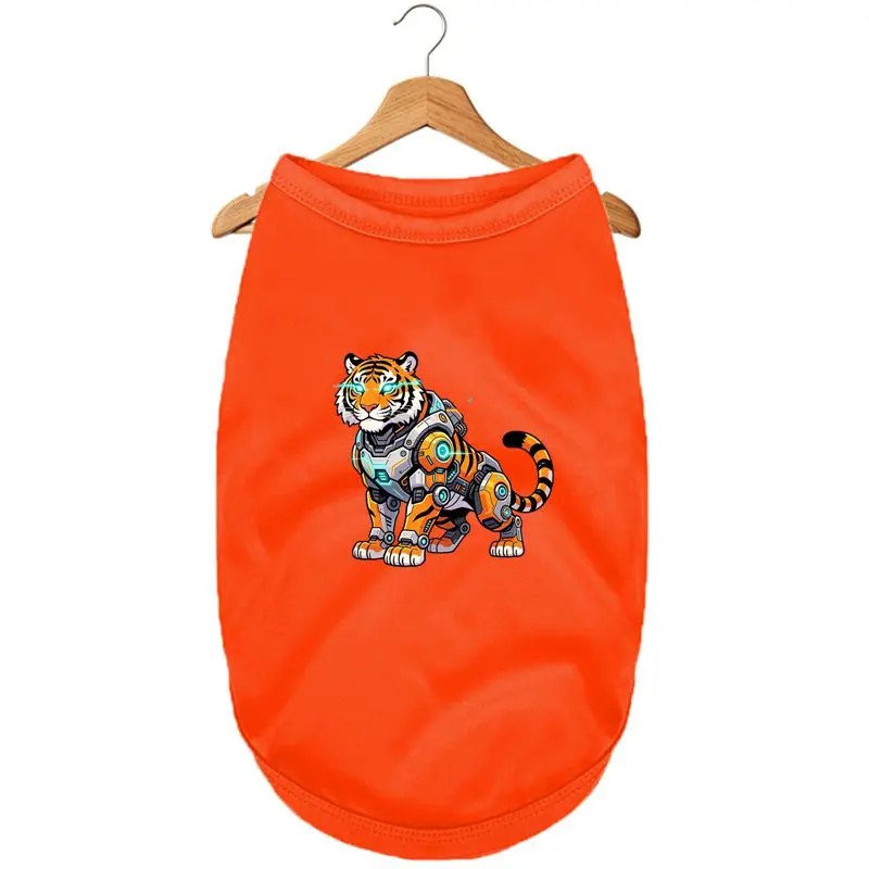 Summer Dog Vest, Cyberpunk Tiger Print, Breathable Lightweight, Pet Summer Clothes
Summer Dog Vest, Cyberpunk Tiger Print, Breathable Lightweight, Pet Summer Clothes