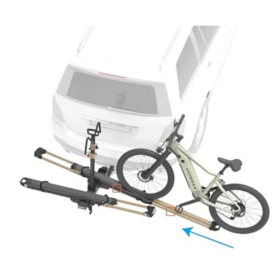 E-Bike Hitch Mount Platform Carrier for Car/SUV/Truck/Sedan Steel, Black, Tilting Design, Supports 2 x 80 lbs E-Bikes, Not for
E-Bike Hitch Mount Platform Carrier for Car/SUV/Truck/Sedan Steel, Black, Tilting Design, Supports 2 x 80 lbs E-Bikes, Not for