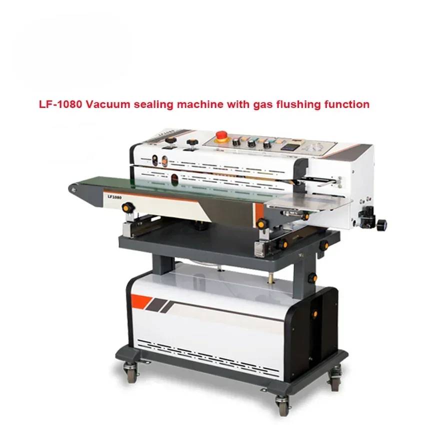 LF-1080 Automatic Continuous Sealing Machine with Gas Flushing and Vacuum Packaging Machine with Date Coder
LF-1080 Automatic Continuous Sealing Machine with Gas Flushing and Vacuum Packaging Machine with Date Coder