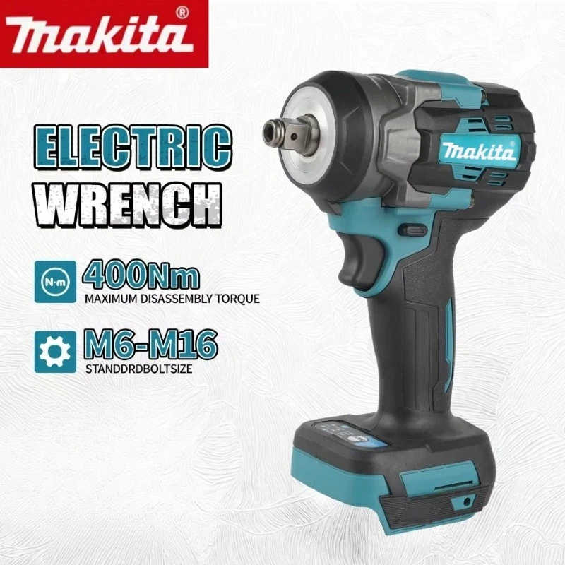 Makita 3500IPM Cordless Impact Wrench 550Nm High Torsion High Concentricity Safe for Electrical Equipment Repair Power Tool
Makita 3500IPM Cordless Impact Wrench 550Nm High Torsion High Concentricity Safe for Electrical Equipment Repair Power Tool