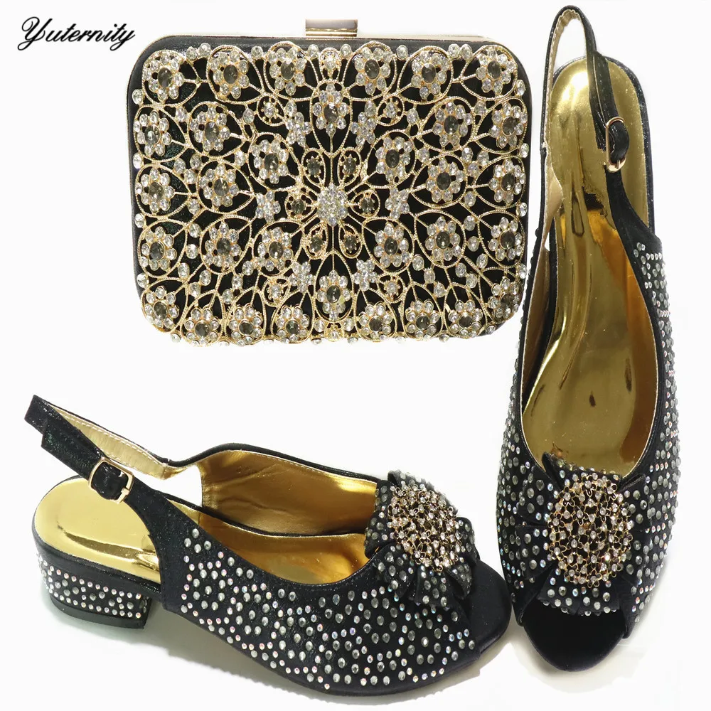 Summer Decorated With Rhinestone Pumps Shoes And Bags Set For Wedding Nigerian High Heels Shoes And Bag Set For Party
Summer Decorated With Rhinestone Pumps Shoes And Bags Set For Wedding Nigerian High Heels Shoes And Bag Set For Party