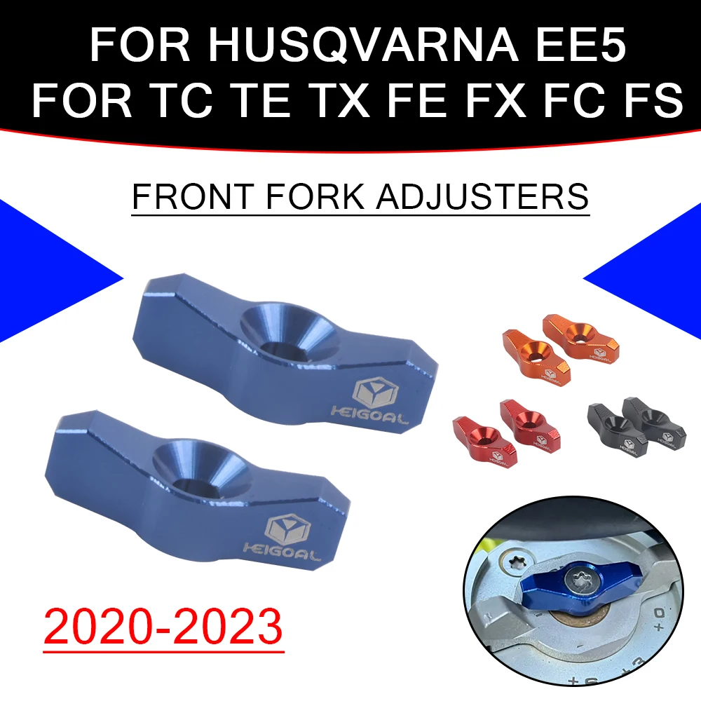 For Husqvarna EE5 50 65 125 150 250 300 350 450 501 S TC TE TX FE FX FC Accessories Front Suspension Fork Preload Adjusters Cap
For Husqvarna EE5 50 65 125 150 250 300 350 450 501 S TC TE TX FE FX FC Accessories Front Suspension Fork Preload Adjusters Cap