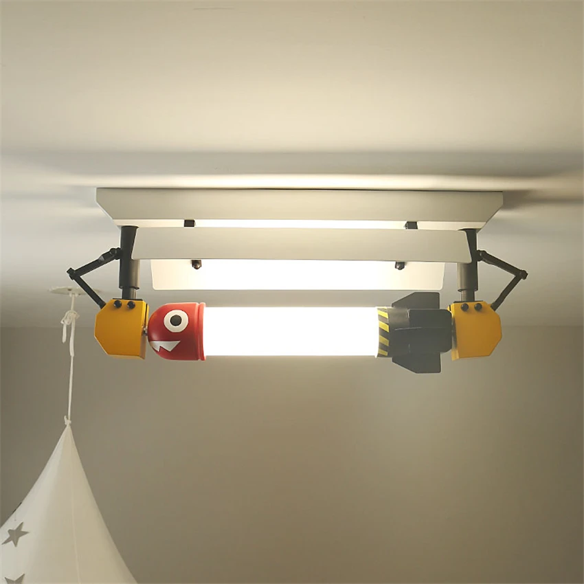 Cartoon Red Shark Missile Children's Room Ceiling Lights Boy Girl Bedroom Study Modern Smart Dimming Home Decor Ceiling Lamps
Cartoon Red Shark Missile Children's Room Ceiling Lights Boy Girl Bedroom Study Modern Smart Dimming Home Decor Ceiling Lamps