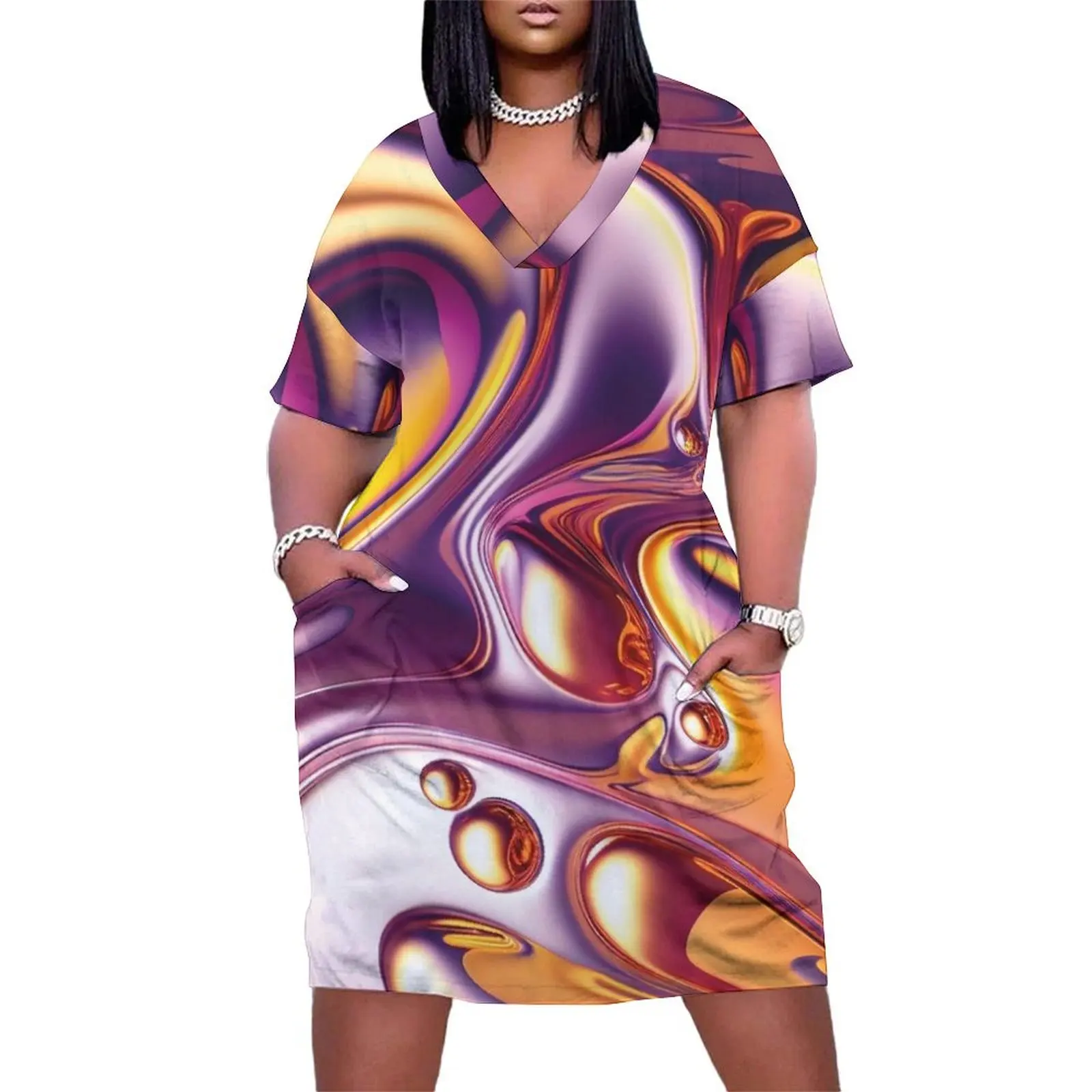 liquid chrome Loose Pocket Dress Women dresses summer summer dress for women 2025 Dresses
liquid chrome Loose Pocket Dress Women dresses summer summer dress for women 2025 Dresses