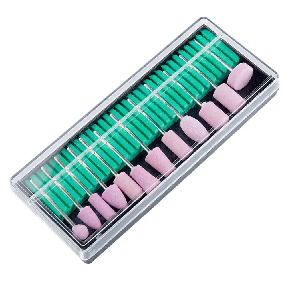 12Pcs Nail Grinding Heads Multifunctional Manicure Tool Accessory for Polishing Shaping Removing Gel Acrylic Nail Art Drill Bits
12Pcs Nail Grinding Heads Multifunctional Manicure Tool Accessory for Polishing Shaping Removing Gel Acrylic Nail Art Drill Bits