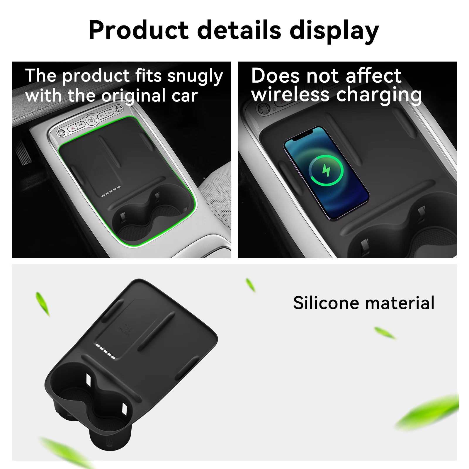 SMABEE Console Anti-Slip Pad With Cup Holder for BYD Sealion 05 EV 2025 Car Silicone Wireless Phone Anti Dirt Tray Accessories
SMABEE Console Anti-Slip Pad With Cup Holder for BYD Sealion 05 EV 2025 Car Silicone Wireless Phone Anti Dirt Tray Accessories