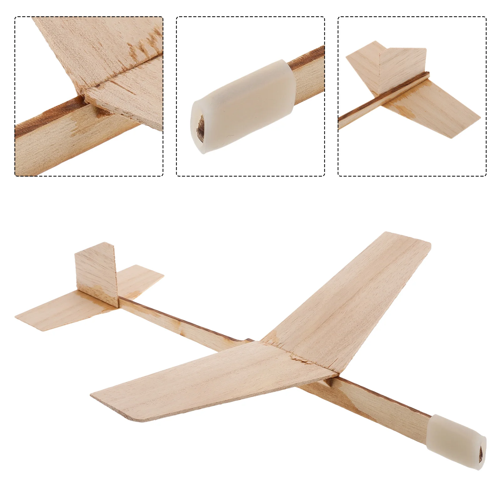 Glider Toys Wooden Airplane Models Kids Crafts Flying Adults Science Learning Educational Assembly Outdoor Activities Toy
Glider Toys Wooden Airplane Models Kids Crafts Flying Adults Science Learning Educational Assembly Outdoor Activities Toy