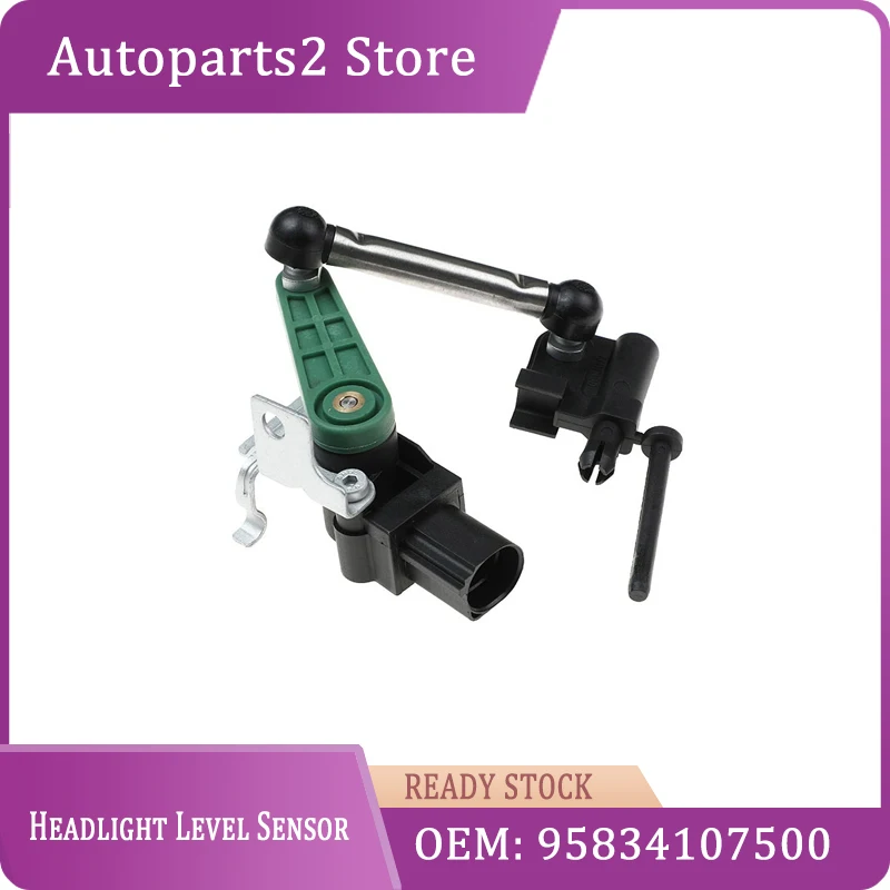 95834107500 95834107600 1Piece Headlight Level Sensor Front Left Right for Porsche Cayenne 92A 2011-2018 VW Touareg V6 V8
95834107500 95834107600 1Piece Headlight Level Sensor Front Left Right for Porsche Cayenne 92A 2011-2018 VW Touareg V6 V8